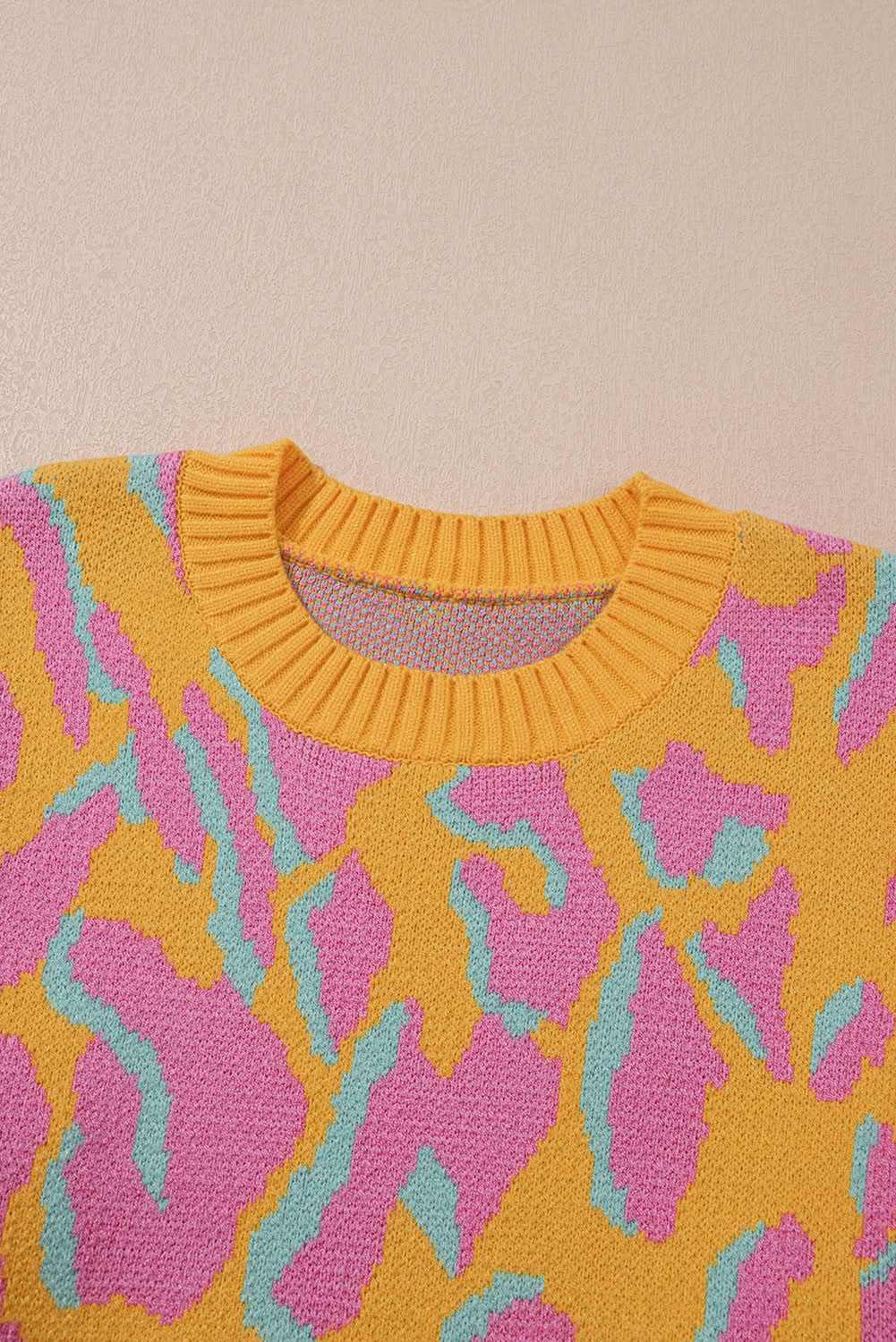 Bright pink plus size sweater - Love Salve